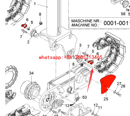 进口铣刨机液压止回阀71368